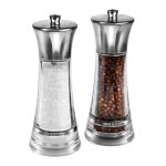 Cole & Mason Monaco Salt and Pepper Mill Gift Set Clear