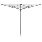 Addis 40 Metre 4 Arm Rotary Washing Line Silver