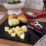 Black Granite Work Top Surface Protector Black