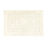 Luxury Cotton Cream Non-Slip Bath Mat Cream