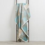 Thermosoft Squares 150cm x 200cm Blanket Duck Egg Blue