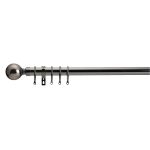 Ashton Fixed Black Nickel Curtain Pole Dia. 29mm Gold