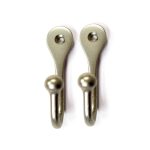 Teardrop Hooks Silver