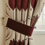 Lalique Wine Tiebacks Dark Red