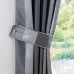Monaco Pewter Tiebacks Dark Grey