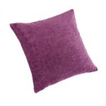 Chenille Plum Cushion Plum (Purple)