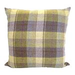 Tweed Woven Cushion Lilac