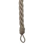 Rope Tieback Medium Brown