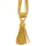 Turks Head Tieback Gold