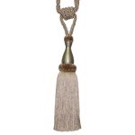Silver Mould Curtain Tieback Mushroom (Grey)