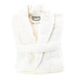 Egyptian Cotton Cream Dressing Gown Cream