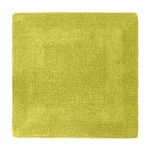 Super Soft Reversible Lime Square Bath Mat Lime (Green)