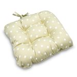Dotty Seat Pad Green / Sage Green