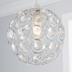 Adlington Sphere Easy Fit Pendant Clear