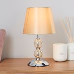 Rosie 2 Ball Table Lamp Cream
