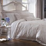 Dorma Aveline Jacquard Natural Duvet Cover Natural Brown