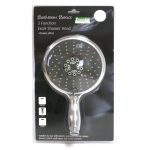 Bathroom Basics 3 Function Excel Shower Head Silver