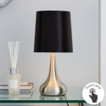 Rimini Black Touch Lamp Black