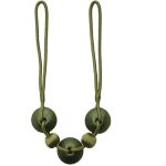 Luna Tieback Dark Green