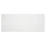 White Rubber Bath Mat White