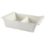 Pausa Divider Dish White