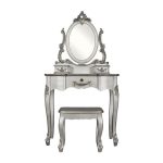 Toulouse Silver Dressing Table Set Silver