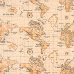 Maps PVC Brown