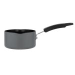 Hard Anodised 14cm Milk Pan Grey