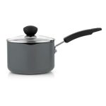 Hard Anodised 16cm Saucepan Grey