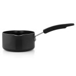 Aluminium 16cm Milk Pan Black