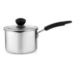 Stainless Steel 16cm Saucepan Silver