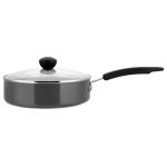 Hard Anodised 24cm Saute Pan Grey