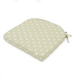 Sage Dotty Seat Pad Green / Sage Green