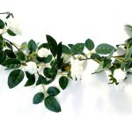 Wedding Mini Rose Garland White