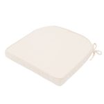 Cream Drill Foam Seat Pad Cream