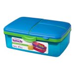 Sistema Slimline Quaddie Assorted Colours Pink