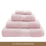 Dorma Silk Blend Rose Towel Rose (Pink)