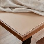 Cream Executive Felt Table Protector Cream