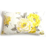 Windermere Lemon Boudoir Cushion Lemon Yellow