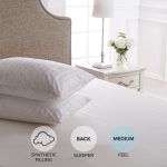 Dorma Supreme Fill Medium-Support Pillow Pair White