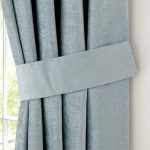 Chenille Duck-Egg Tiebacks Duck Egg Blue