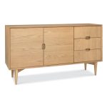 Skandi Oak Sideboard Light Brown / Natural