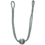 Linen Ball Rope Tieback Duck Egg Blue