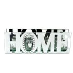 Sparkle Mirrored Tea Light Holder Silver