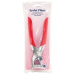 Hemline Eyelet Plier Red