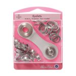 Hemline Eyelets Kit Silver