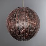 Aria Lace Ball Easy Fit Pendant Bronze