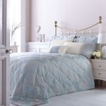 Olivia Duck Egg Bedspread Duck Egg Blue