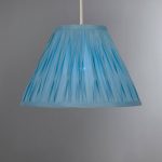 Valerie Pinch Pleat Light Shade Duck Egg Blue