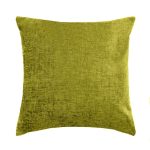 Chenille Olive Cushion Olive